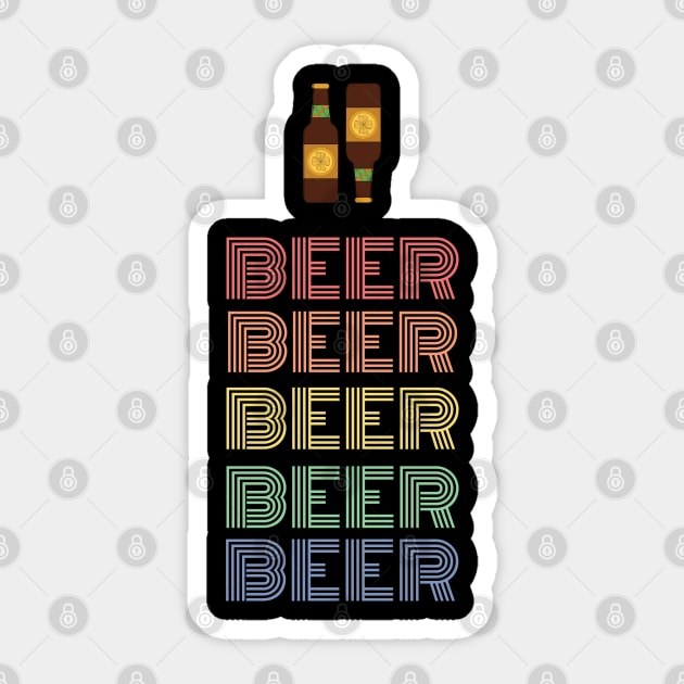 BEER BEER BEER Sticker by BeerShirtly01